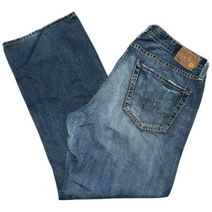 Mens AG Adriano Goldschmied Denim Men’s 36 x 29 Blue The Hero Relaxed Fit Jeans
